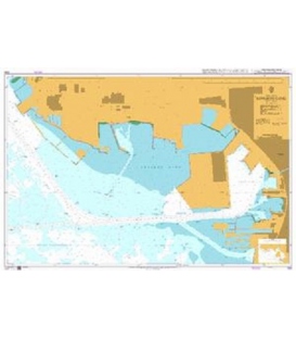 British Admiralty Nautical Chart 1264 Longkou Gang