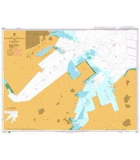 British Admiralty Nautical Chart 1506 Huangdao Qianwan and Haixi Wan
