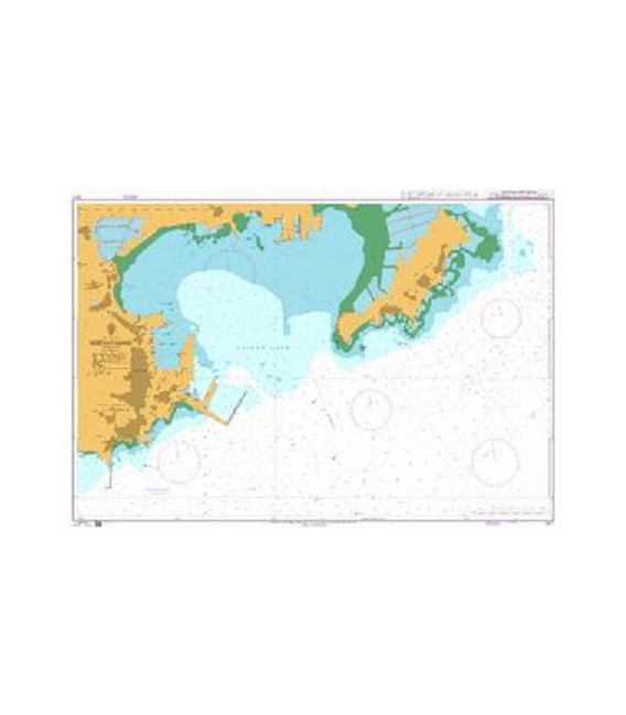 British Admiralty Nautical Chart 1511 Shidao Gang
