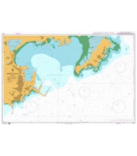 British Admiralty Nautical Chart 1511 Shidao Gang