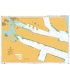 British Admiralty Nautical Chart 2662 Tianjin Gang