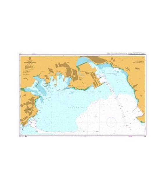 British Admiralty Nautical Chart 3694 Dalian Gang, Heshang Dao.