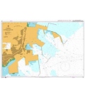 British Admiralty Nautical Chart 841 Lanshan Gangqu Gangchi