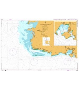 British Admiralty Nautical Chart 2066 Southern Antigua