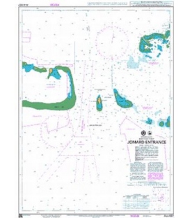 British Admiralty Chart AUS627 Jomard Entrance
