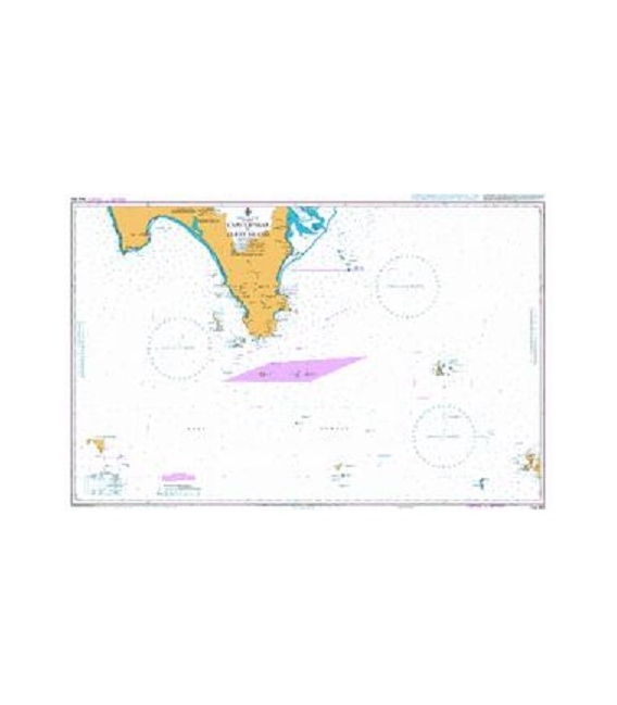 British Admiralty Australian Nautical Chart AUS 802 Cape Liptrap to Kent Group