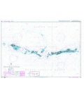 British Admiralty Nautical Chart 4978 Amukta Pass to Attu Island