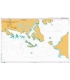 British Admiralty Nautical Chart 4272 Eastern Entrance to Canal Chacao to Seno Reloncavi