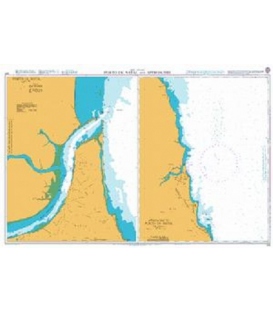 British Admiralty Nautical Chart 504 Porto de Natal and Approaches