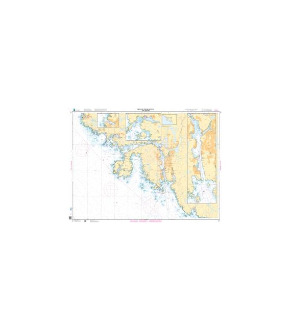 Norwegian Nautical Chart 467 Egersund havn, Sirevåg og Hellvik med innseilinger
