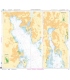 Norwegian Nautical Chart 480 Larvik havn - Sandefjord havn