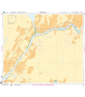 Norwegian Nautical Chart 465 Sarpsborg havn