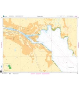 Norwegian Nautical Chart 472 Drammen havn