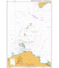 British Admiralty Nautical Chart 1206 BOHAI HAIXIA
