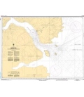 Canadian Nautical Chart 7170 Exeter Bay and Approaches - et les Approches