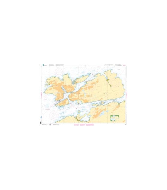 Norwegian Nautical Chart 454 Kristiansund havn