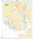 Norwegian Nautical Chart 478 Flekkefjord havn med innseilinger