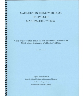 Marine Engineering Workbook Study Guide – Mathematics, 7th Edition 2017