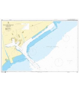 British Admiralty Nautical Chart 2642 Jingtang Gangqu Gangchi