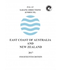 Sailing Directions Pub. 127 East Coast of Australia and New Zealand, 14th Edition 2017