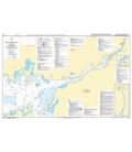 British Admiralty Nautical Chart 8085 Port Approach Guide Goteborg
