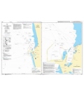 British Admiralty Nautical Chart 8022 Port Appraoch Guide - Colombo