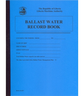 Liberian Ballast Water Record Book