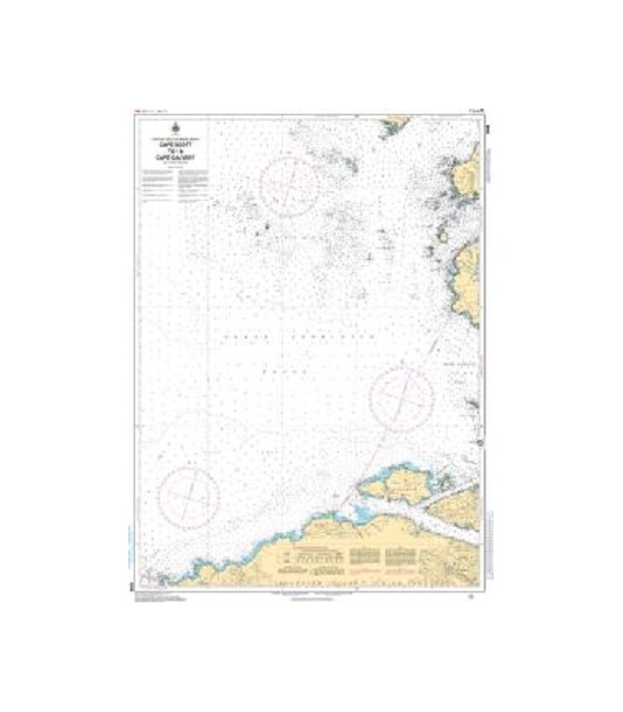 Canadian Nautical Chart 3598 Cape Scott to Cape Calvert