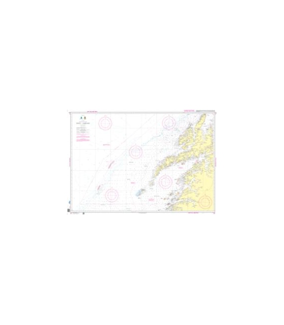 Norwegian Nautical Chart 311 Støtt - Andenes
