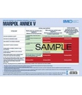 IMO IA659E Poster: MARPOL Annex V Discharge Provisions, 2017