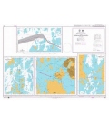 British Admiralty Nautical Chart 2612 Finland - Gulf of Bothnia, Port of Vaasa and Approach Channels
