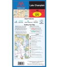 Maptech - Lake Champlain Waterproof Chart WPC049, 3rd Edition, 2014