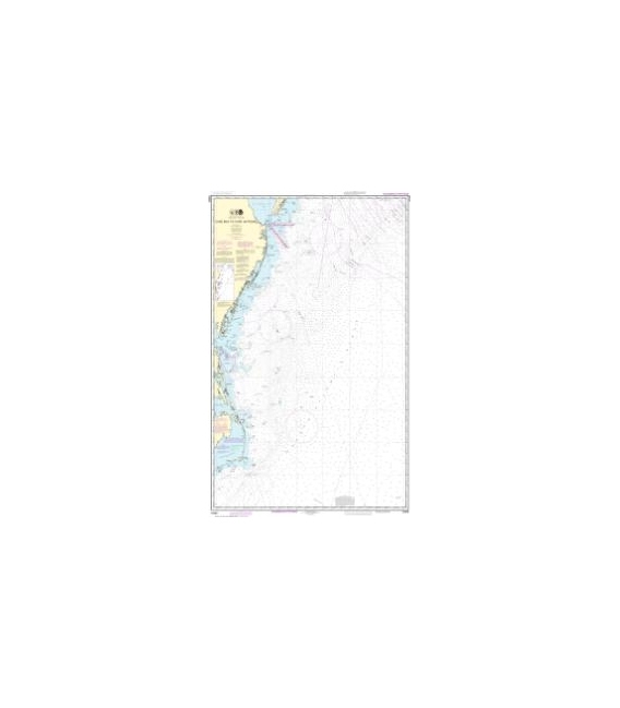 NOAA Chart 12200 Cape May to Cape Hatteras