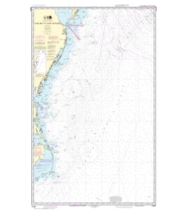 NOAA Chart 12200 Cape May to Cape Hatteras