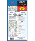 Maptech - Little Egg Harbor, NJ to Cape May, NJ Waterproof Chart WPC035, 3rd Edition, 2018