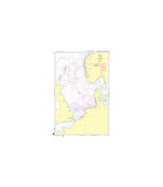 Norwegian Nautical Chart  301 Nordsjøen