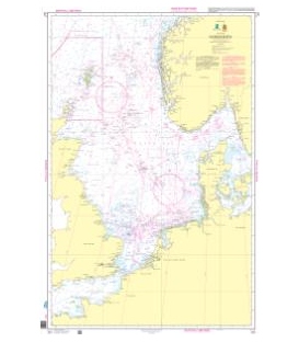 Norwegian Nautical Chart  301 Nordsjøen