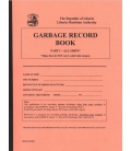 Garbage Record Book, Part I - (All Ships) (Liberian) RLM-125, 2018