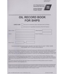 Oil Record Book for Ships