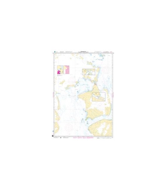 Oceangrafix Norwegian Nautical Chart 533 Storfjorden. Freemansndt - Heleysundet - Sørporten