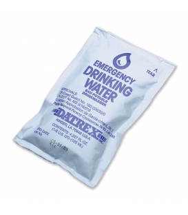 DATREX EMERGENCY WATER 8 LITERS, 64 BAGS PER CASE, 125 ML PER BAG