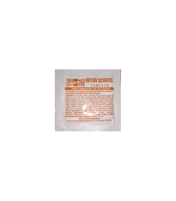 ANTI SEASICKNESS TABLETS 12-PACK