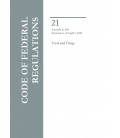 CFR Title 21 Parts 500 to 599 Food and Drugs Revised as of April 1, 2018