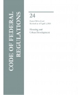 CFR Title 24 Housing and Urban Development Parts 1700 to End Revised as of April 1, 2018