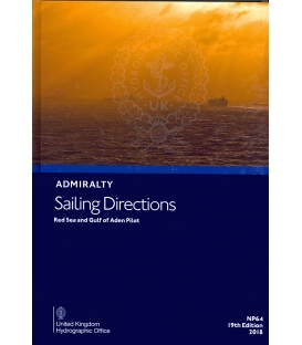 Admiralty Sailing Directions NP64 Red Sea And Gulf Of Aden Pilot, 20th Edition, 2021