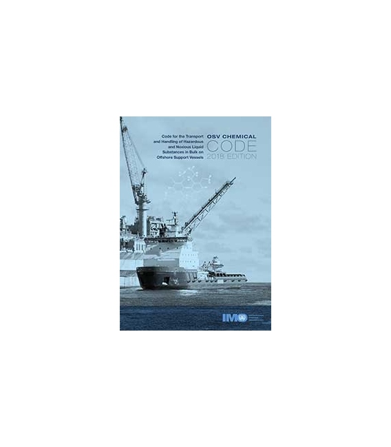 IMO IA289E OSV Chemical Code, 2018 Edition