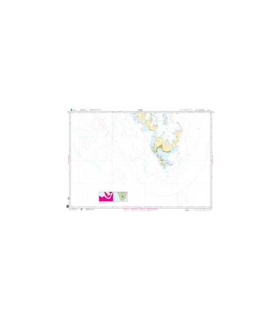 Norwegian Nautical Chart 526 Hornsund