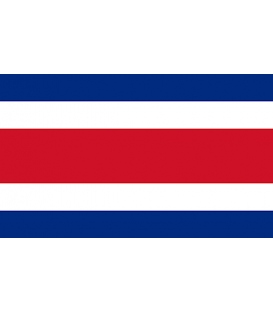Costa Rica Courtesy Flag (Civil)