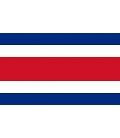 Costa Rica Courtesy Flag (Civil)