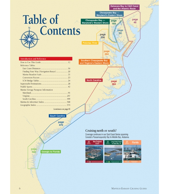 Embassy Cruising Guide: Chesapeake Bay to Florida (including the ICW) (9th Edition, 2024)